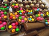 Copinhos de Chocolates com Brigadeiro!